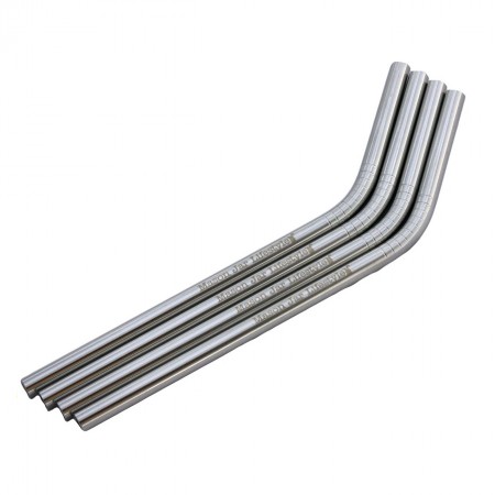 Bent Stainless Steel Drinking Straw
